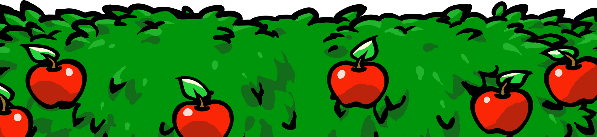 An applie bush